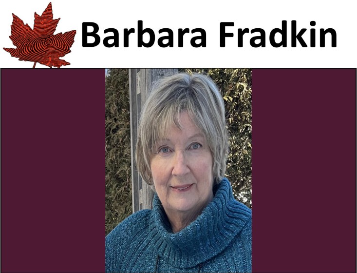 Barbara Fradkin is nominated for Best Crime Short Story