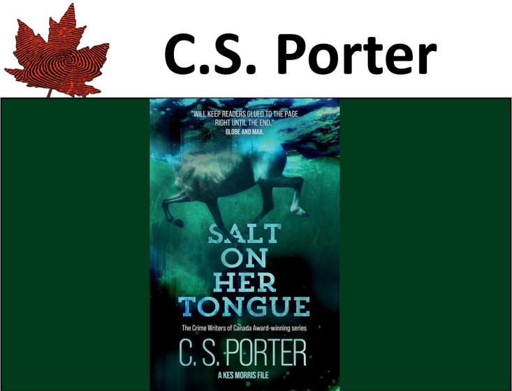 C.S. Porter, nominated for Best Crime Novel Set in Canada 