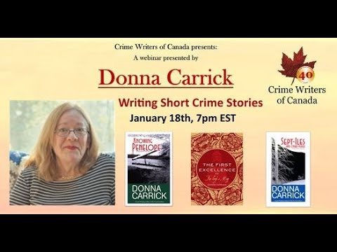 Donna Carrick -  Writing Short Crime Stories