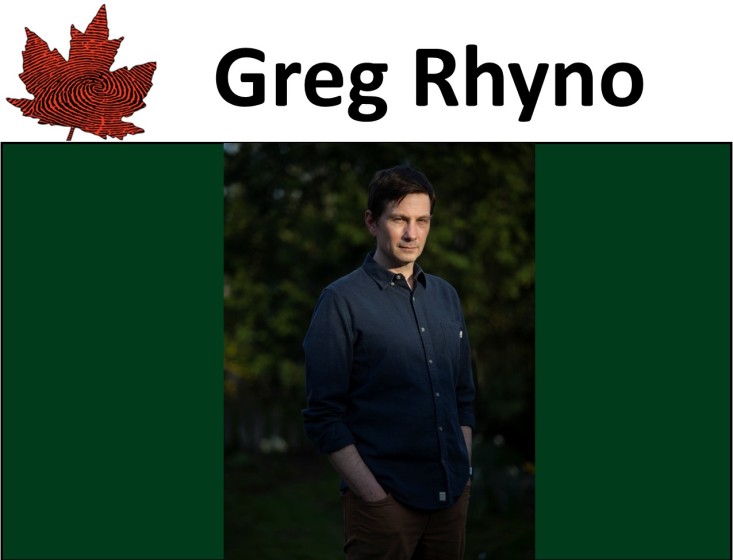 Greg Rhyno, Shortlisted for Best Crime Novel Set in Canada