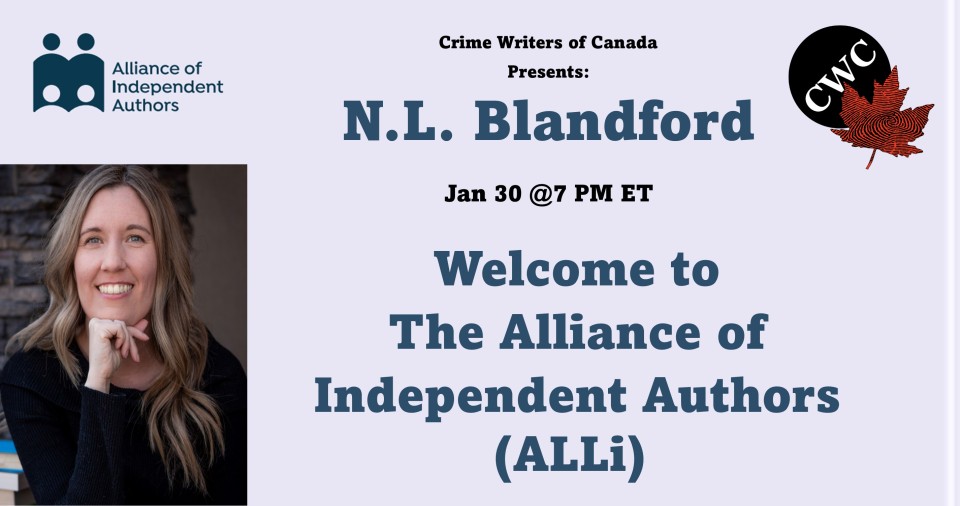 Welcome to The Alliance of Independent Authors (ALLi) with N.L. Blandford