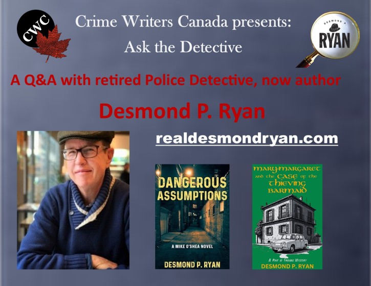 Ask The Detective (2026), with Desmond P. Ryan