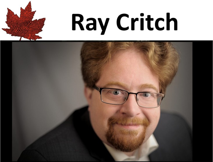 Ray Critch, nominee for Best Crime First Novel