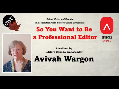 So you Want to be a Professional Editor