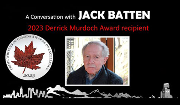 Jack Batten, The 2023 Recipient of the Derrick Murdoch Award