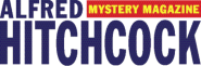 Alfred Hitchcock Mystery Magazine logo (sponsor)